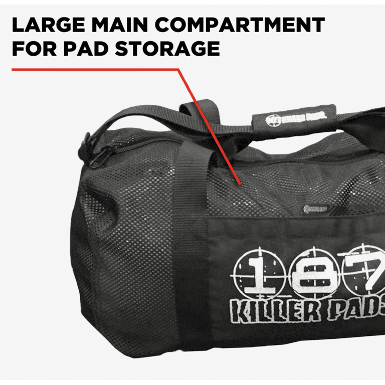 187 Killer Pads Mesh Duffel Bag for Skateboarding, Black - Walmart.com