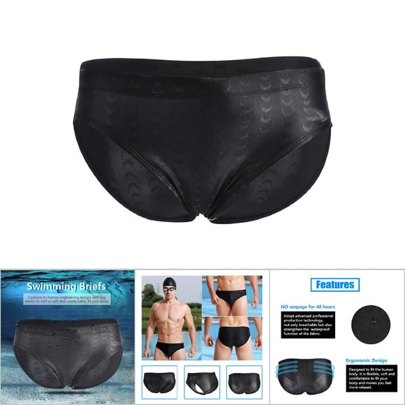 Pantalones Cortos MANTENER BUCEO Hombres Hombres Sexy Impermeable Natación Competición Desgaste Troncos Calzoncillos Pantalones Cortos XL