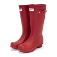 thumbnail image 2 of Hunter Boy's Original Kids Military Red Knee-High Rubber Rain Boot - 2M, 2 of 7