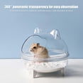 thumbnail image 4 of Hamster Bathroom for Clean and Comfortable Baths, PET Material, Size as Shown, 1 Piece Included, 4 of 8