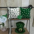 thumbnail image 2 of St Patricks Day Pillow Covers 18x18 Happy St Patricks Day Lucky White Clovers Decor for Green Throw Pillows Covers St Patricks Day Pillow Covers Decor Couch Living Room, 2 of 6