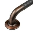 thumbnail image 2 of ErgoSafetyBar 18-in Dimpled Ergonomic Soft Grip 32mm Diameter ADA Compliant 500 lb Weight Capacity Oil Rubbed Bronze, 2 of 6