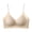 Beige, variant on Women's Bra Wireless Bralette with Adjustable Spaghetti Straps Comfortable Breathable Everyday Bras