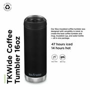 Klean Kanteen TK Wide 16 Oz Black