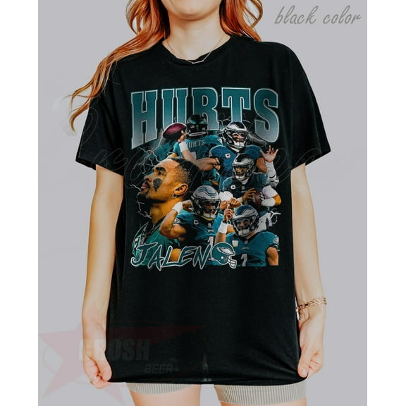 Jalen Hurts T Shirt, Football shirt, Classic Jalen Hurts 90s Graphic Tee, Jalen Hurts Vintage Style, Gift