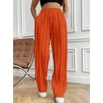 thumbnail image 5 of Casual Drawstring Waist Pleated Sweatpants (M, Black), 5 of 8