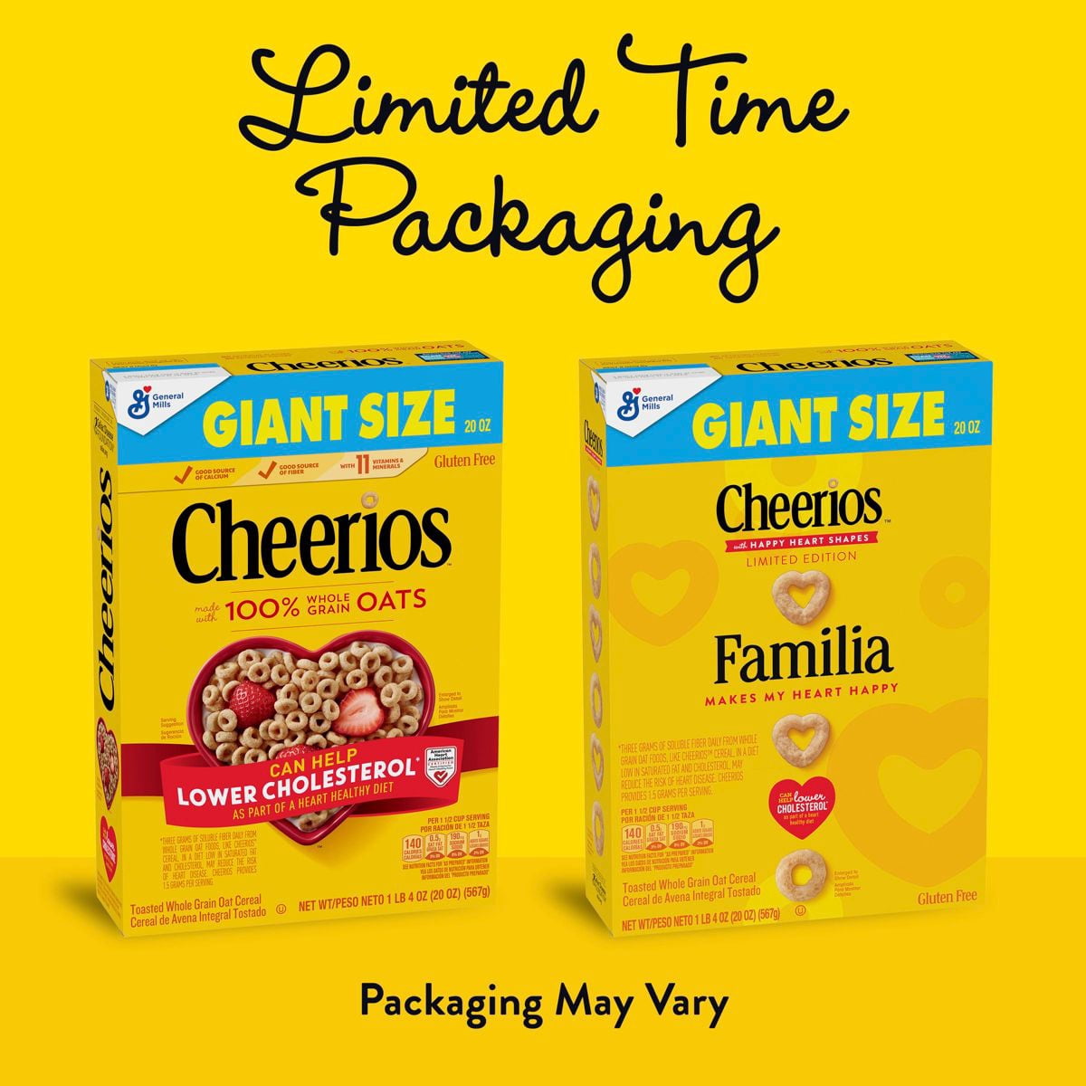 General Mills Cheerios Breakfast Cereal - 20oz - Pack of 2