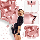 thumbnail image 3 of Kit 50 Globos Estrella Decoracion De Cumpleaño Fiesta Xtellar rosa, 3 of 3