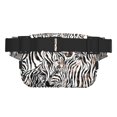 thumbnail image 3 of Disketp Leopard And Zebra Riñonera de Doble Capa, Bolsa de Cintura Ajustable para Viajes, Correr y Senderismo, Riñonera Ligera para Hombre y Mujer, 3 of 9