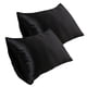 thumbnail image 1 of Funda de almohada de satén de 20 * 35 pulgadas, funda de almohada de seda de imitación (2 piezas) Wmkox8yii HFSH4599, 1 of 1