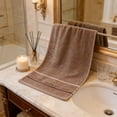 thumbnail image 2 of Ohufall 1 Pack Daily Use Cotton Hand Towel Face Towel For Bathroom, Lighter Drying Super Soft And Absorbent, 34X74Cm, Portable To Carry, Drying, Saving, 2 of 4