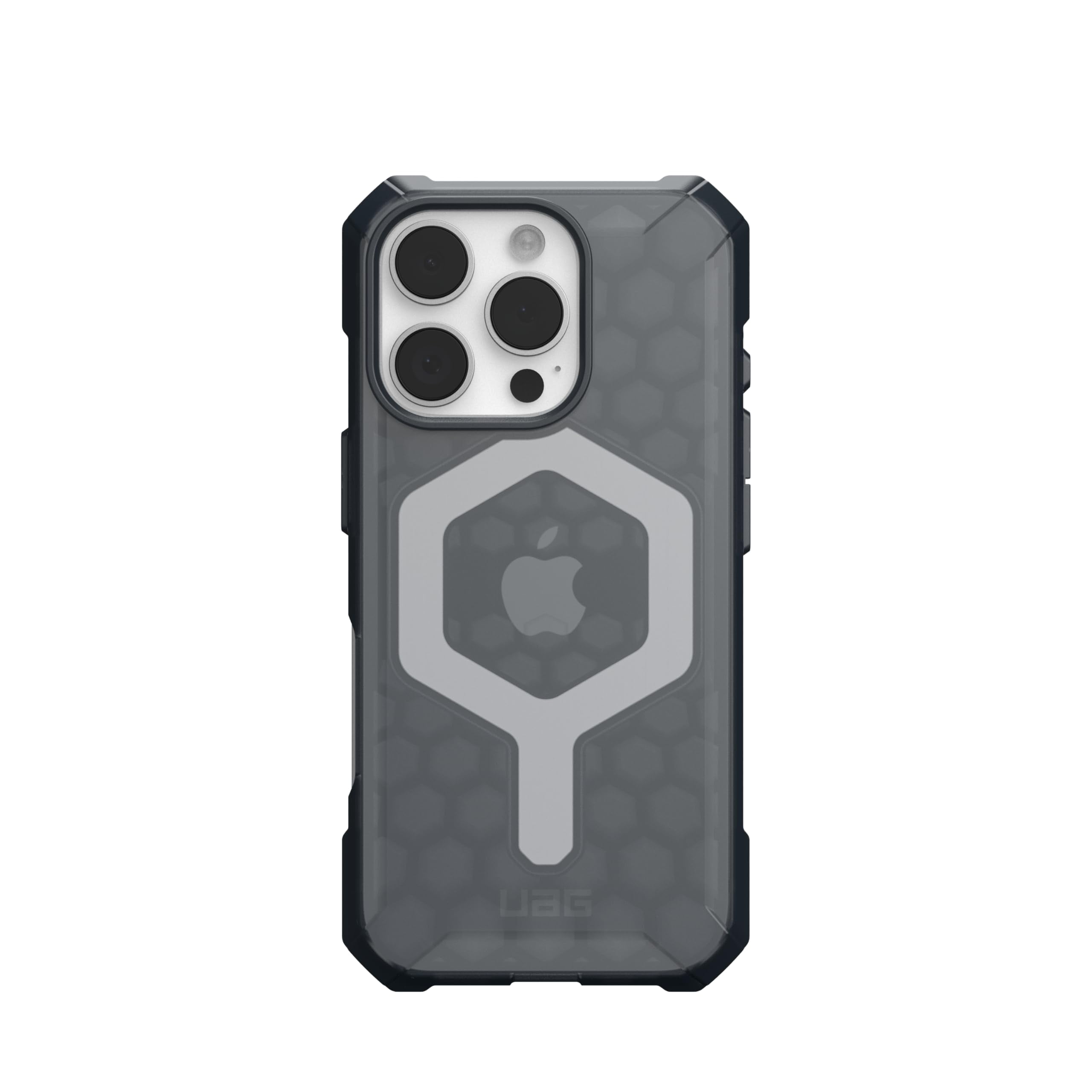 UAG iPhone 16 Pro Case Essential Armor Military-Grade Case Optimized for Magsafe, Ash