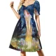 thumbnail image 2 of Vestido sin mangas de arte prerrafaelita vintage del círculo de hadas de la víspera del solsticio de verano vestidos para mujeres Vestido, 2 of 8