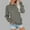 *Gray, variant on ClodeEU Sweatshirts for Women,Crewneck Long Sleeve Loose Tops,Casual Sweatshirt With Pocket Gray,Womens Plus XXL