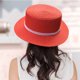 thumbnail image 5 of Sombrero de ala ancha y plana con parte superior de perla para mujer, de circunferencia de 56 a 58 cm, sombrero para el sol, plegable, para exteriores, para verano, 5 of 5