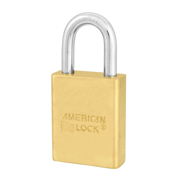 Candado American Lock A3560WO de 44 mm de latón macizo
