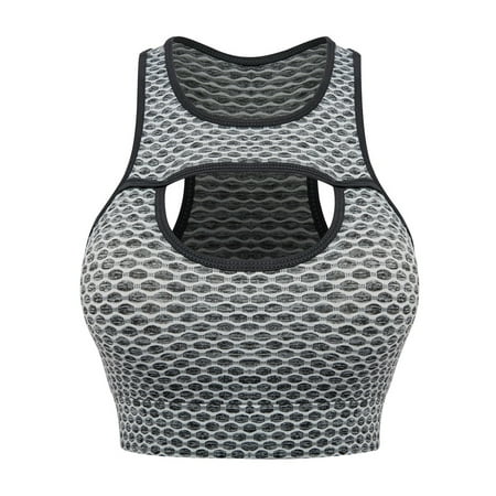 

Tinglu Workout Fitness Bras for Women Sport Tops Yoga Bra with Pads Underwear