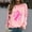 Pink, variant on CLOISE Pink Breast Cancer Sweatshirt Women Breast Cancer Support Sweatshirts Ribbon Oversized Round Neck Long Sleeve Hoodie Cancer Awareness Shirts Loose Pullover Blouses Outfits Black XL