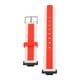 thumbnail image 5 of Correas de reloj de silicona Bling Bling pulsera de repuesto elástica impermeable ajustable para reloj FIT 2 blanco y rojo, 5 of 12