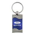 thumbnail image 2 of Au-TOMOTIVE GOLD Raptor Rectangular Wave Blue Key Fob, 2 of 2