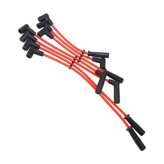 Unique Bargains Car Spark Plug Coil Wires Fit for Jeep Cherokee XJ L6 4.0L 91-99 56041856AA/56041861AB - Pack of 7