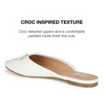 thumbnail image 3 of Journee Collection Womens Tammala Slip On Square Toe Mules Flats, 3 of 6