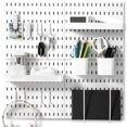 thumbnail image 4 of Nail Board Accessories Combination Wall Storage Rack, Suitable For Bedroom, Study, Kitchen,-HAPDEN, 4 of 4