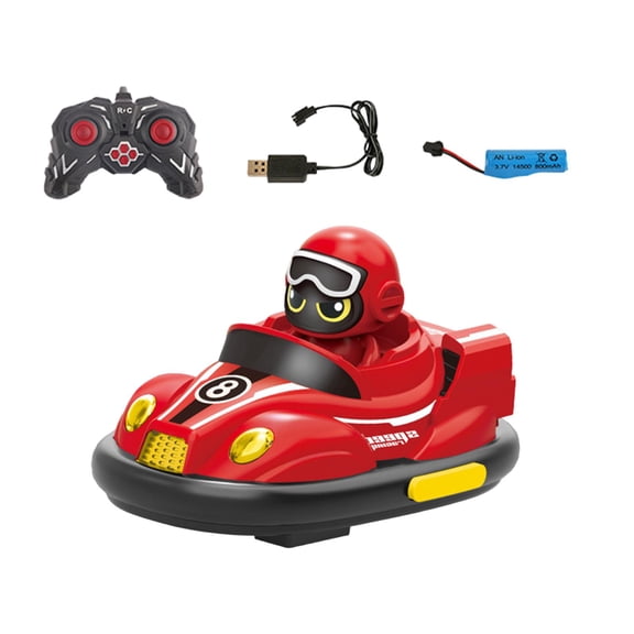 Coche de control remoto Hugo con luz musical juguete interactivo rojo
