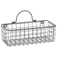 thumbnail image 4 of Design Imports Z02021 Petit Panier Mural en Fil Gris - Ensemble de 2, 4 of 10
