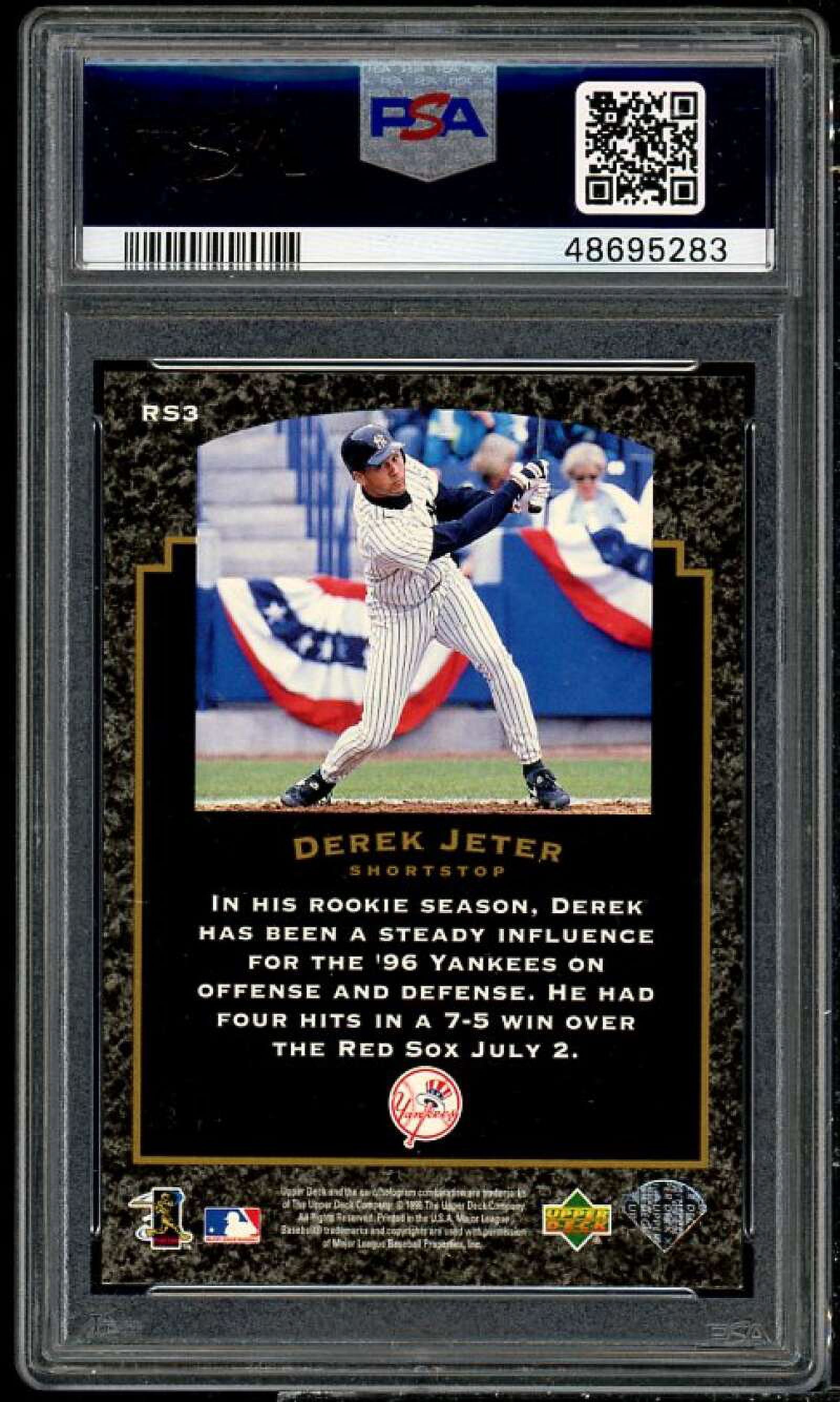 ☆激レア☆【upper deck】hit brigade DEREK JETER 1997 Upper Deck #440 Derek Jeter - NM-MT | eBay