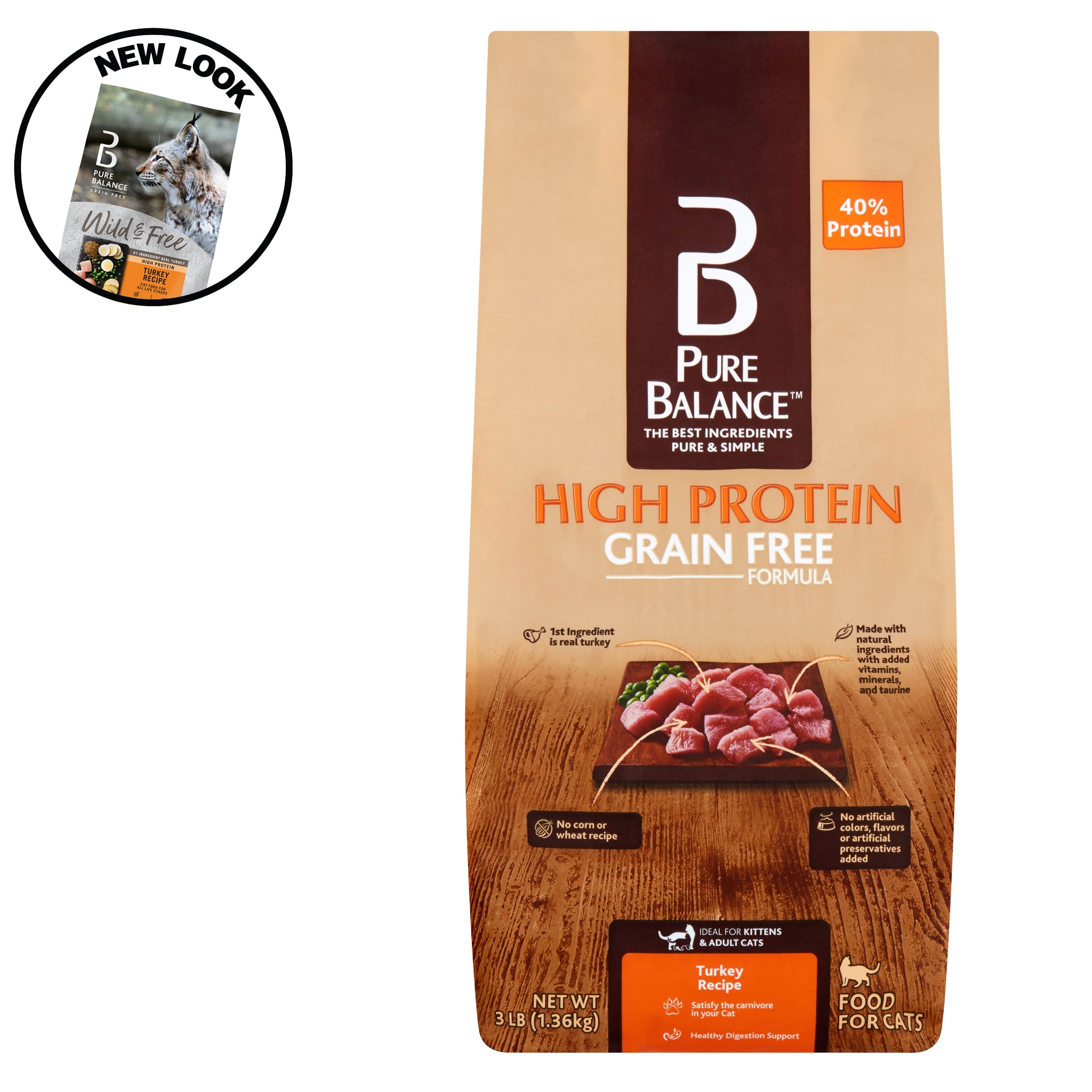 grain free dry cat food walmart