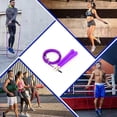 thumbnail image 4 of Cross Training And Functional Fitness - Adjustable - Pu Wire Skipping Rope For Adults And Children, 4 of 5