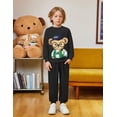 thumbnail image 6 of Arshiner Boys Camo Clothes 2 Piece Graphic Printed Sweatshirt and Pants Outfit Fall Winter Clothing Set, 6 of 6