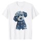 thumbnail image 3 of Xuyuer Women Blessed Beyond Measure Graphic Funny Cute T Shirts (Gift Ideas) Printed Graphic Workout Athletic Loose Fitting Tee Tops Print Blouses Casual Crew Neck Short Sleeve Basic Tee, 3 of 4