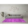 thumbnail image 3 of Ahgly Company Indoor Rectangle Oriental Pink Industrial Area Rugs, 7' x 9', 3 of 4