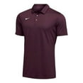 thumbnail image 2 of Nike Mens Dri-FIT Short Sleeve Polo Shirt (Dark Maroon, Large), 2 of 2