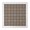 Brown Beige Plaid, variant on Green Black Checkerboard Checkered Pattern Square Fitted Tablecloth with Elastic Edge,Square Table Cover,Washable Elastic Table Cover for Home Kitchen Party Decor 36"x36"