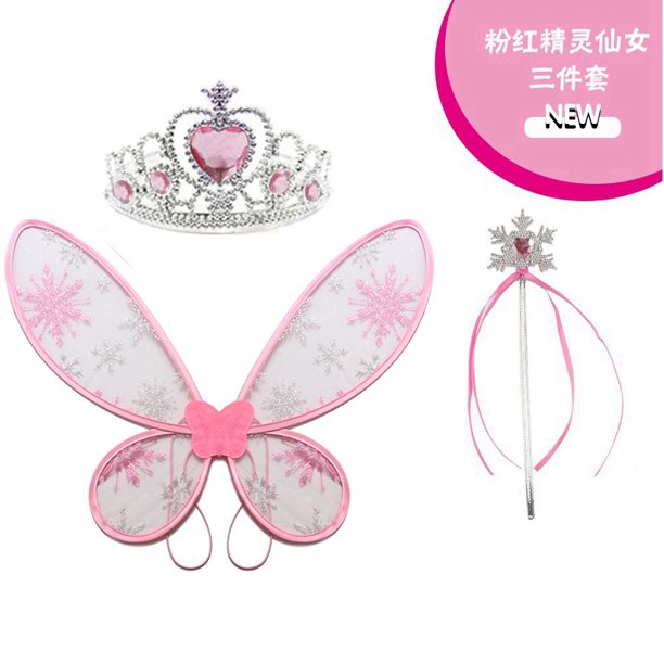 Sparkling Sheer Fairy Wings Halloween Elf Fancy Dress Costume Angel sparkling-sheer-fairy-wings-halloween-elf-fancy-dress-costume-angel