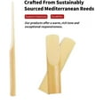 thumbnail image 3 of French Cut 2.5 Strength Alto Saxophone Reeds, 10 Pack - Medium Hardness, Individually Packed, 3 of 5