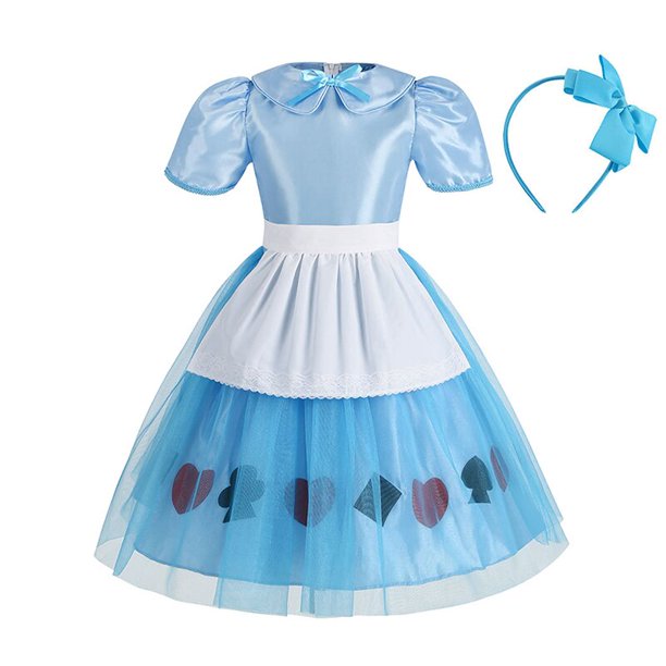 Vestido de princesa de fantasía para niñas, disfraz de Halloween, fiesta de cumpleaños, escenario, mascarada, 2023 Fivean unisex
