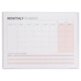 thumbnail image 1 of Calendrier de Bureau Vierge Feuille Planificateur Mensuel Bloc-Notes Calendrier Vierge Planification Bloc-Notes, 1 of 7