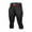 Black, variant on Easton Gameday Softball Stretch Pant | White | XSML
