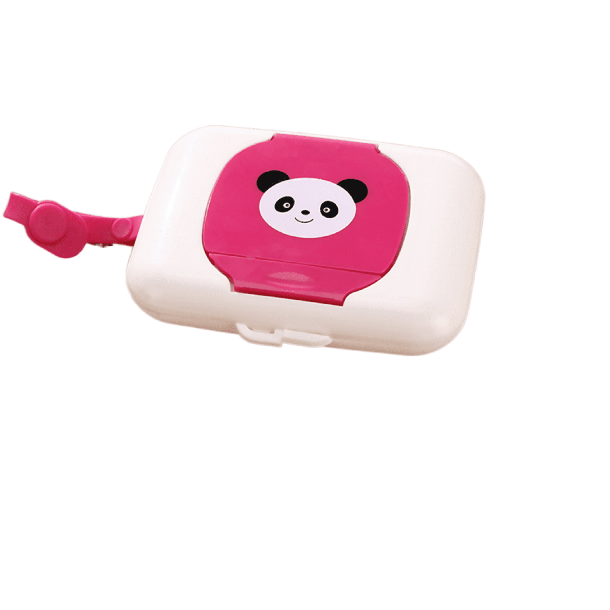 Baby Wipes Case Wet Wipe Box Dispenser For Stroller Portable Rope Lid Covered Tissue Boxes