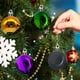 thumbnail image 3 of Halloween Decorations Christmas Balls Set 24 Plastic Balls Hangers 4 Christmas Tree Ornaments For Christmas, 3 of 6