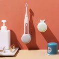 thumbnail image 4 of CAROOTU Snail Shape Electric Toothbrush Holder Punching Free Wall-mounted Storage Shelf, 4 of 6