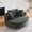 Green, variant on 55''l Chenille Foam Sleeper Chair With Swivel, Fluffy Modern For Bedroom, Lounge, Projection Room, 360 Degree, Extra Cylindrical Pillow, Black Rotating Chair, Cushion,