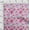 Pink, variant on oneOone Organic Cotton Poplin Twill Fabric Watercolor Leaves & Flower Floral Decor Fabric Printed BTY 42 Inch Wide