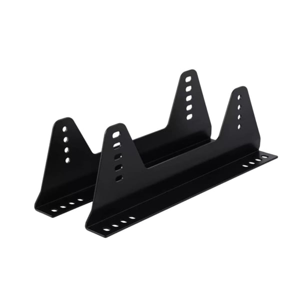 Kit de montaje de asientos tipo cubo de 2 piezas, diseño de alto rendimiento, soportes laterales robustos para asientos de fibra de carbono.
