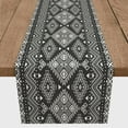 thumbnail image 2 of Creative Products Wicker Border 16x90 Poly Twill Table Runner, 2 of 3
