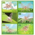 thumbnail image 3 of Puzle 3D de madera con forma de insecto i-Chony, juego de 6 piezas para niños y adultos, 3 of 7